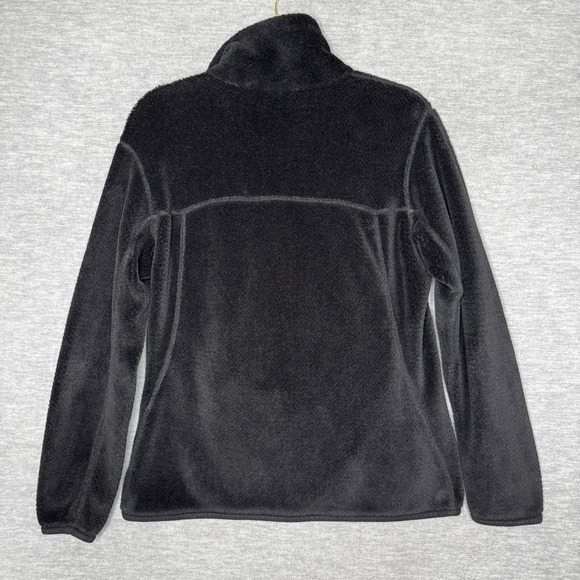 Patagonia Retool Snap-T Pullover Black Size Medium Womens Polartec Fleece - Picture 7 of 7